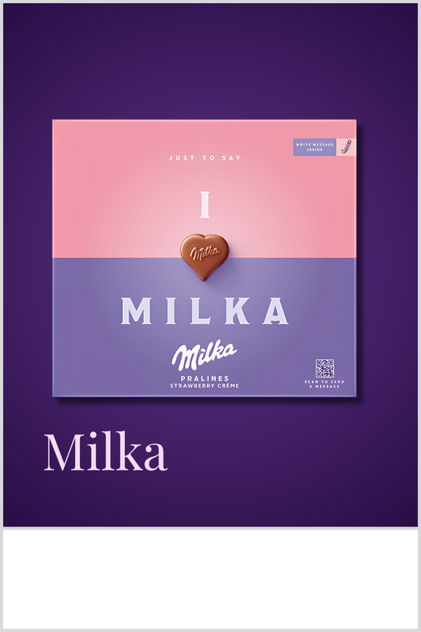 I LOVE MILKA 110 G