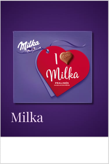I LOVE MILKA NUGAT 110 G