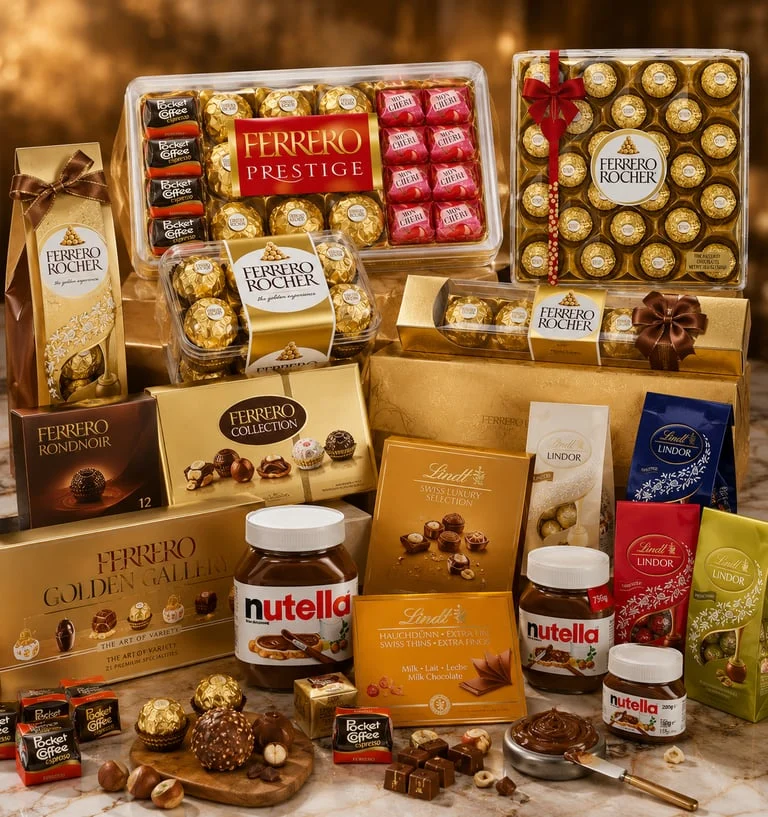 Ferrero products from the Euro Milan confectionery collection