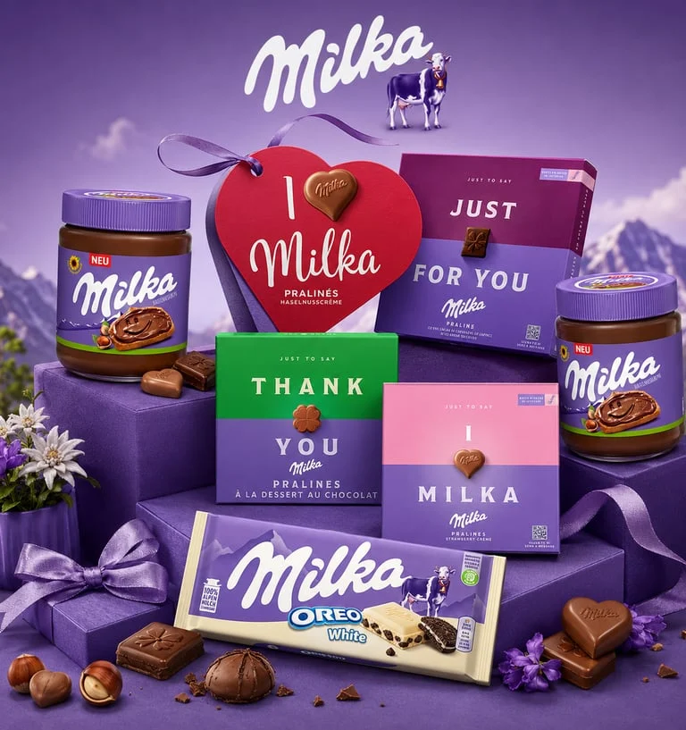 Mondelez products from the Euro Milan confectionery collection